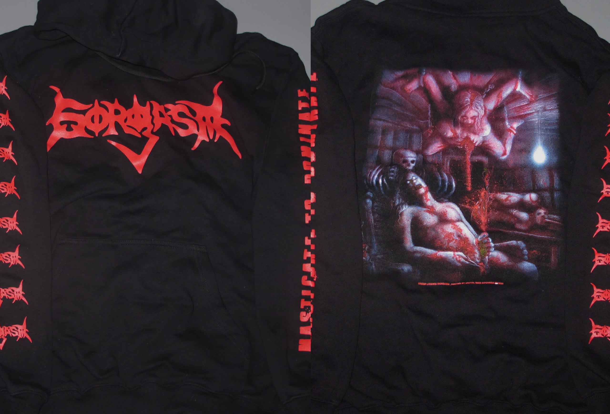 HOODIE – GORGASM – Masticate To Dominate