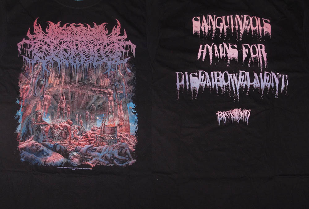 TS – VISCERAL EXPLOSION – Sanguineous Hymns For Disembowelment
