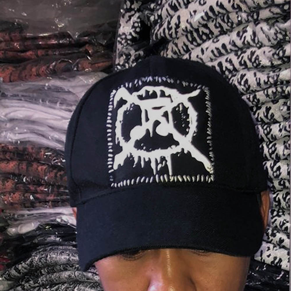 BASEBALL CAP CUSTOM - ANTI MUSIC (IN GRIND WE TRUST)