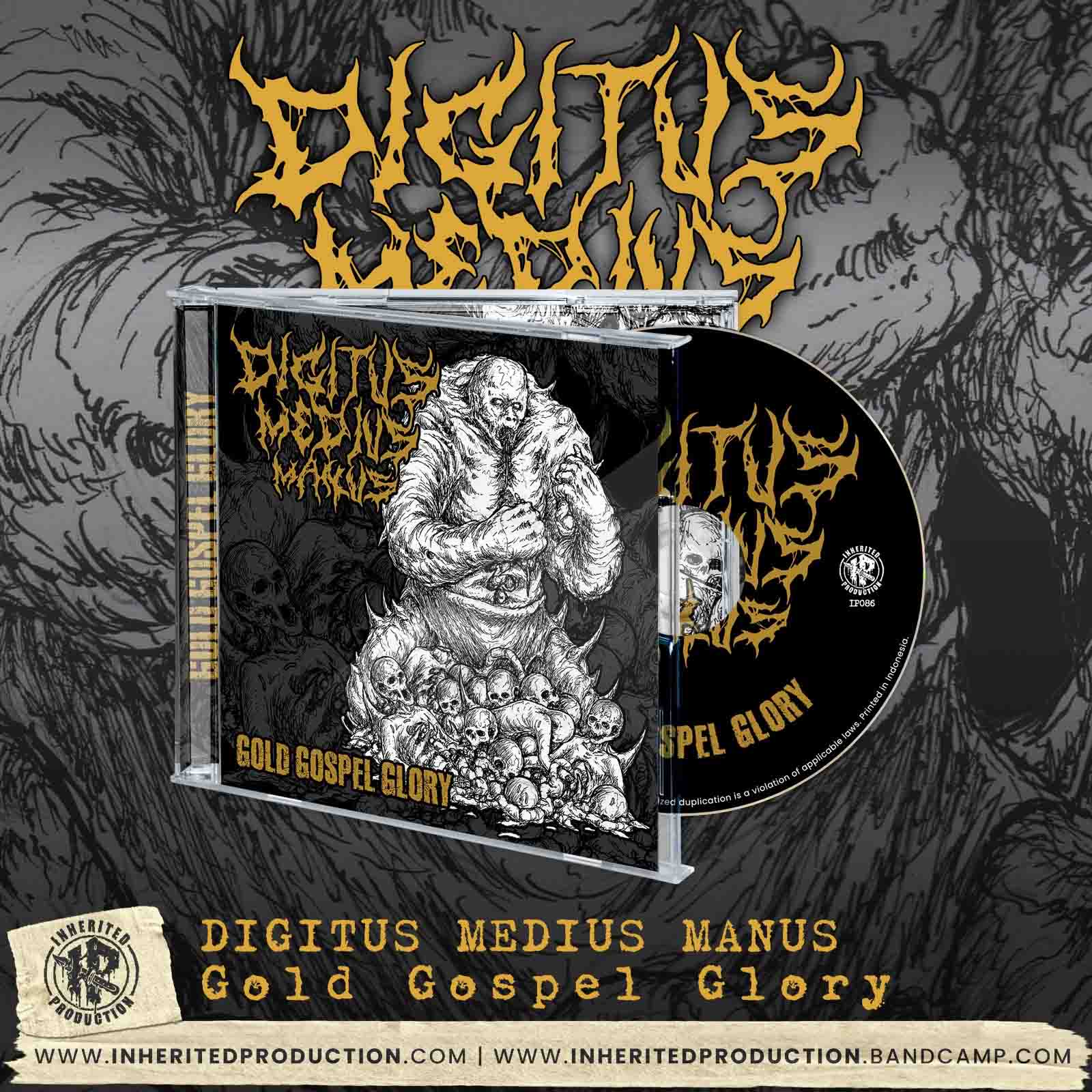 CD - DIGITUS MEDIUS MANUS - GOLD GOSPEL GLORY