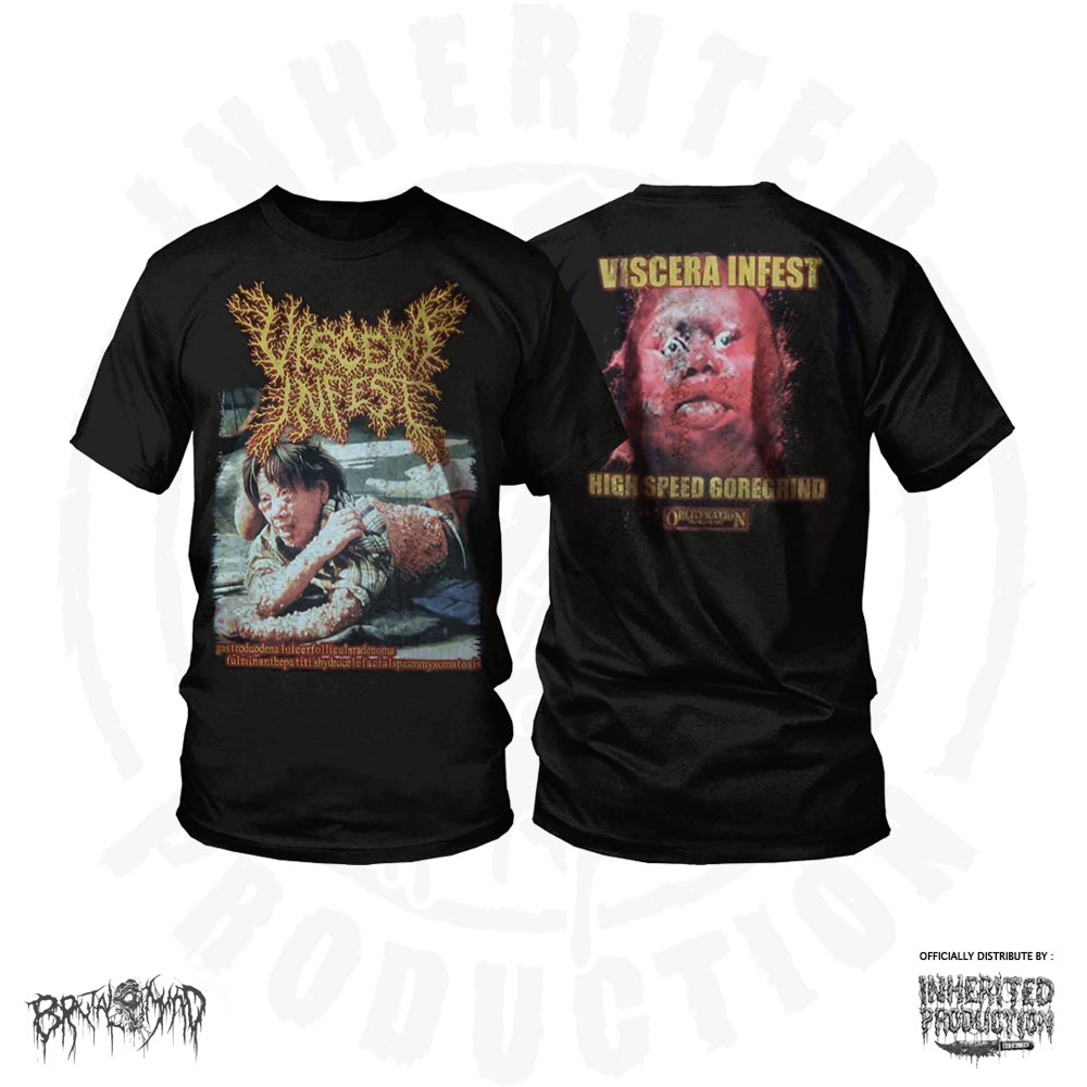T-SHIRT – VISCERA INFEST – High Speed Goregrind