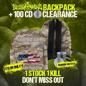 PACKAGE DEAL – BACKPACK + 100 TITLE CD RANDOM